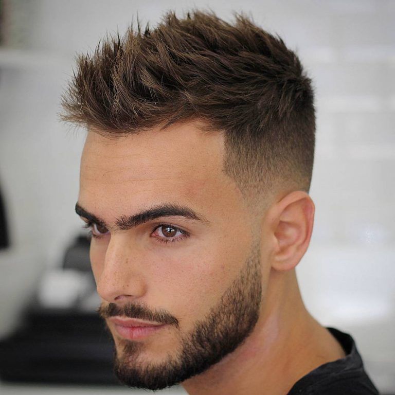 Coupe homme degrade court