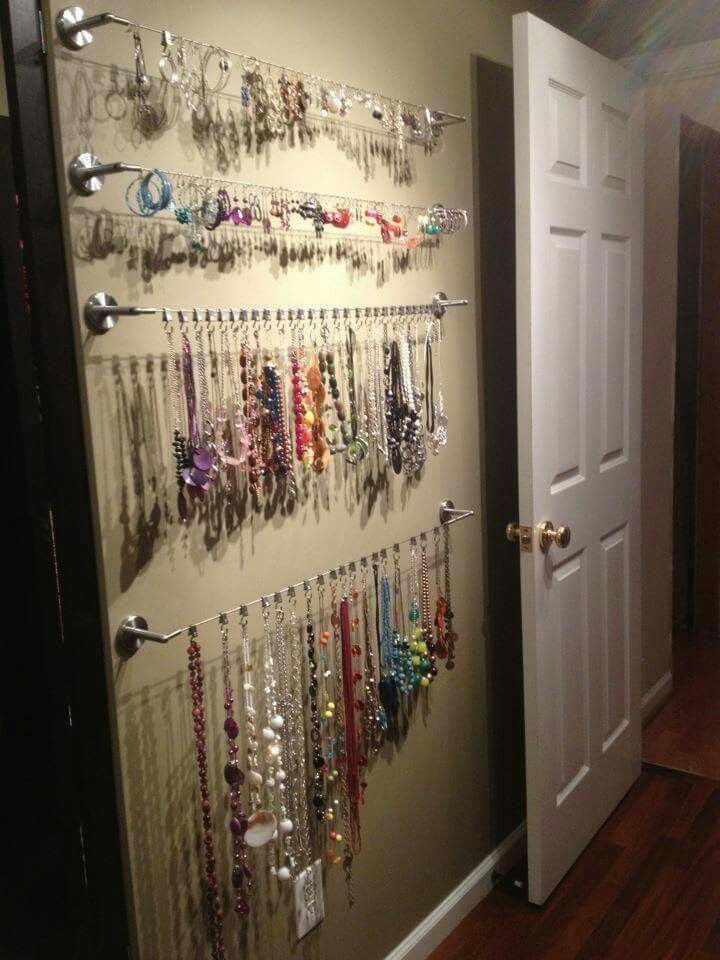 Pinterest porte bijoux