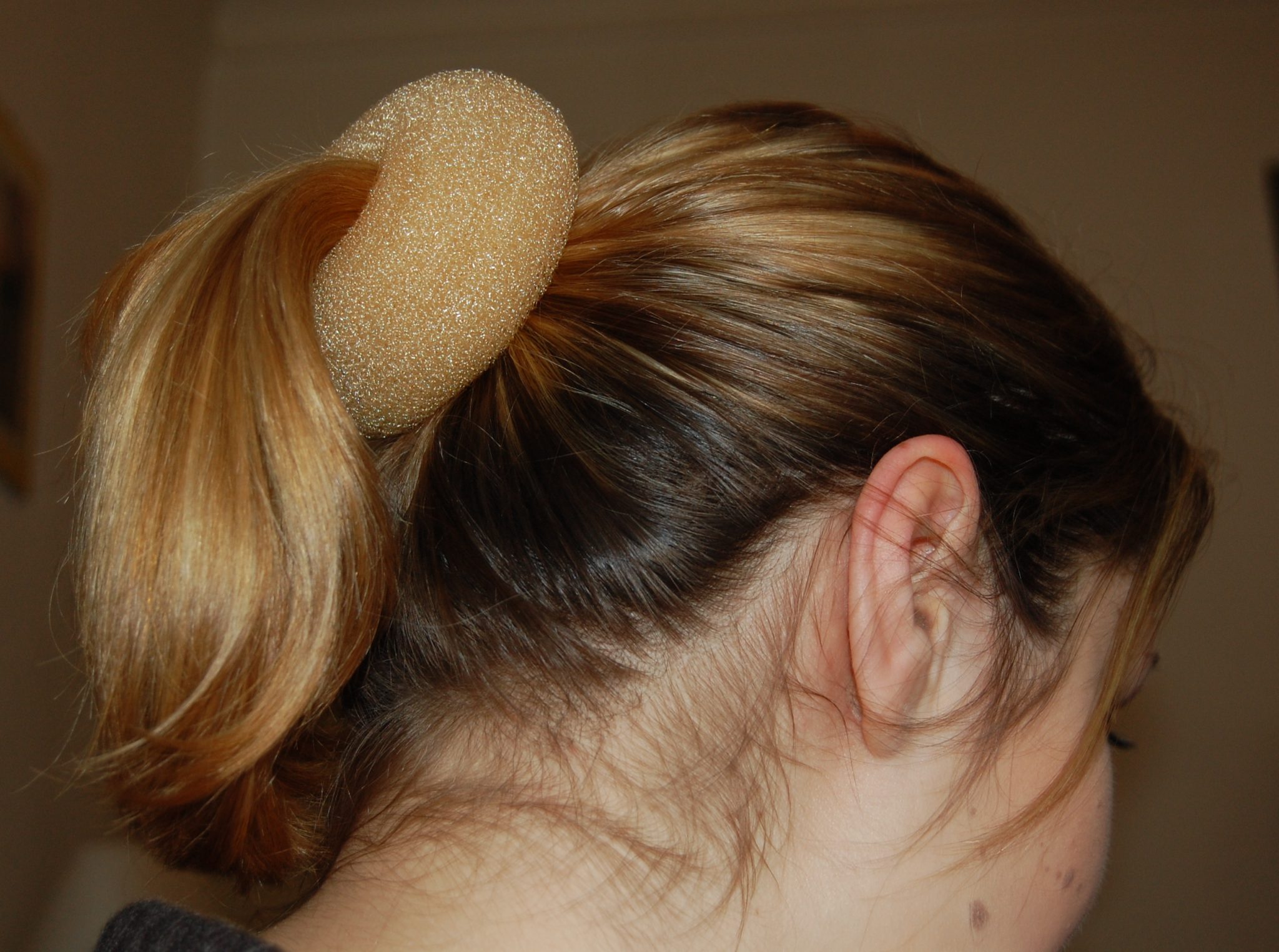 Elastique chignon donut