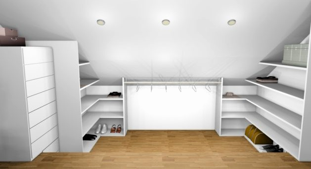 Dressing mansarde ikea