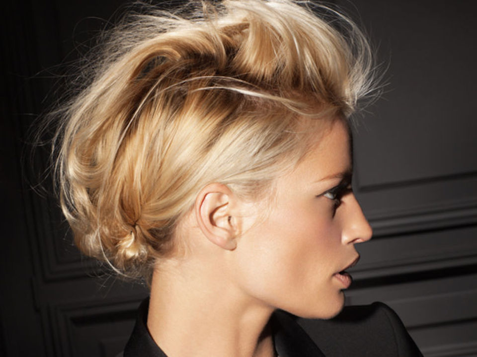 Chignon rock facile