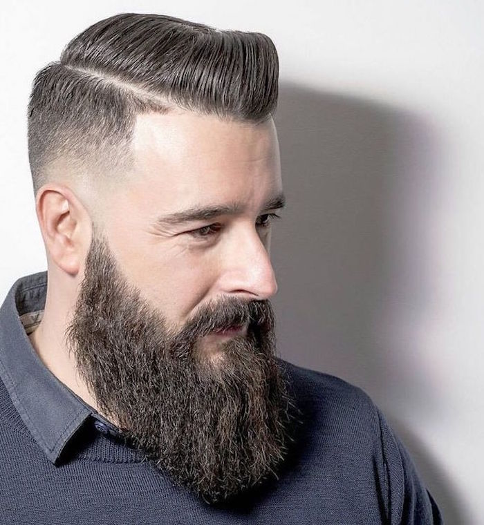 Coupe homme barbe