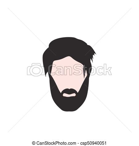 Barbe homme dessin