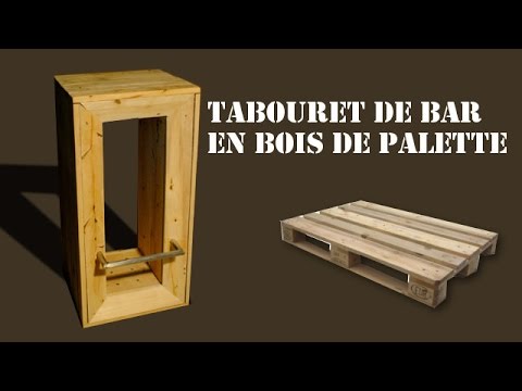 Tabouret bar palette