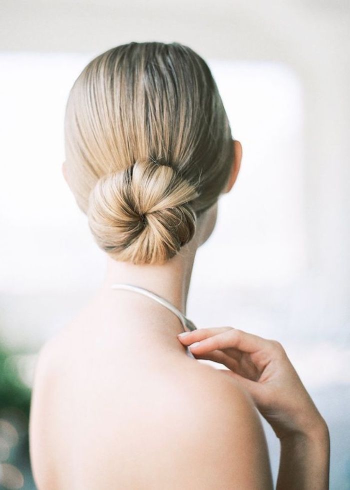 Chignon bas facile