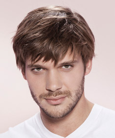 Coupe de cheveux homme décoiffé