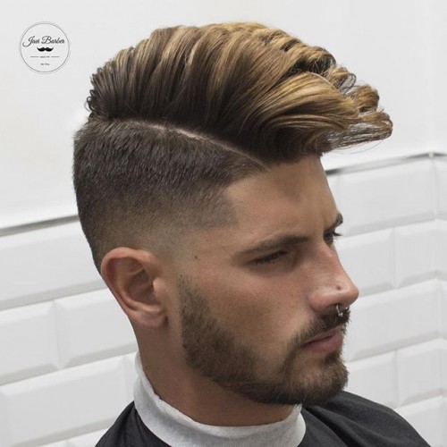 Coupe de cheveux homme rockabilly