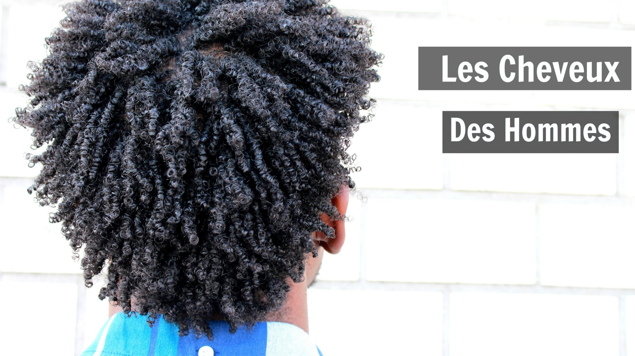 Cheveux afro homme