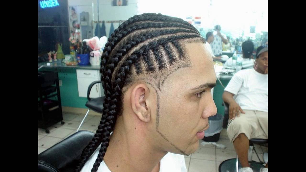 Coupe homme tresse