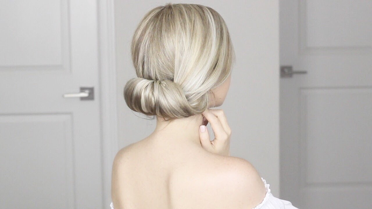 Bun chignon