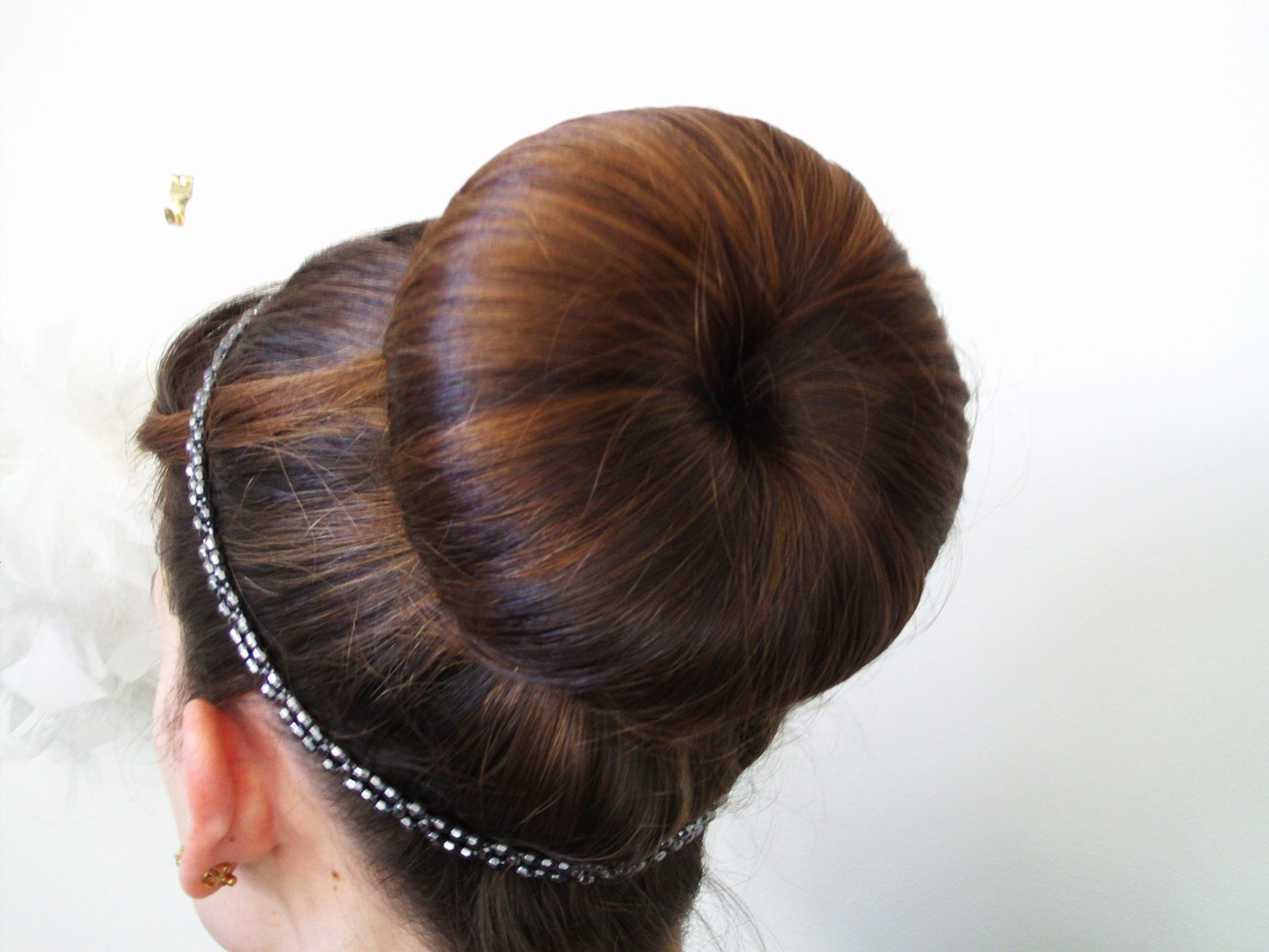 Gros chignon donut