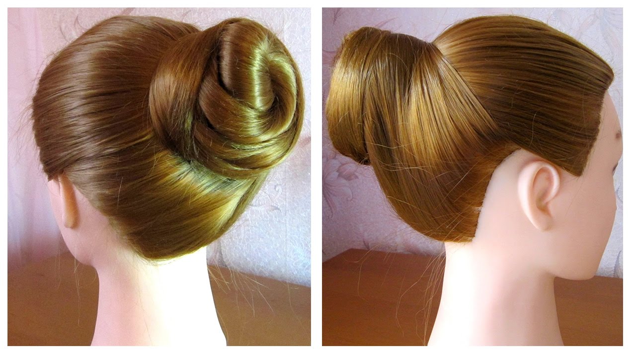 Chignon simple et facile