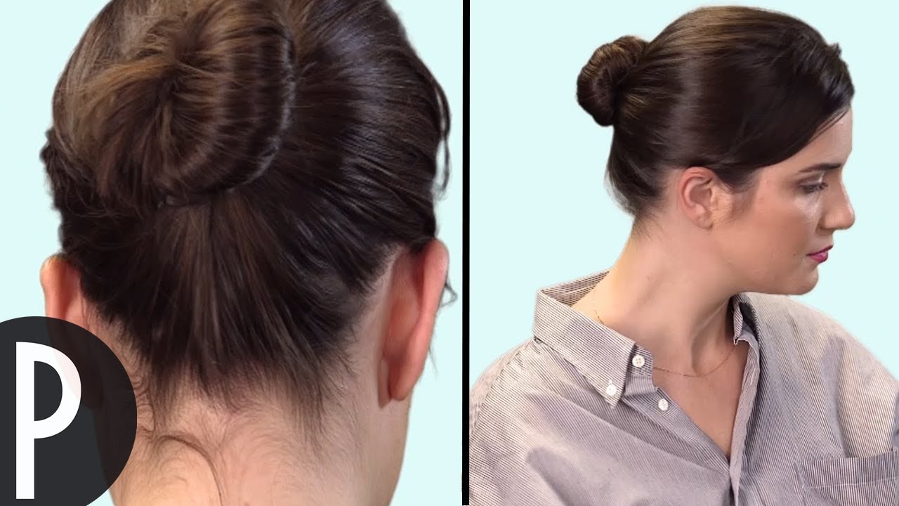 Chignon sans élastique