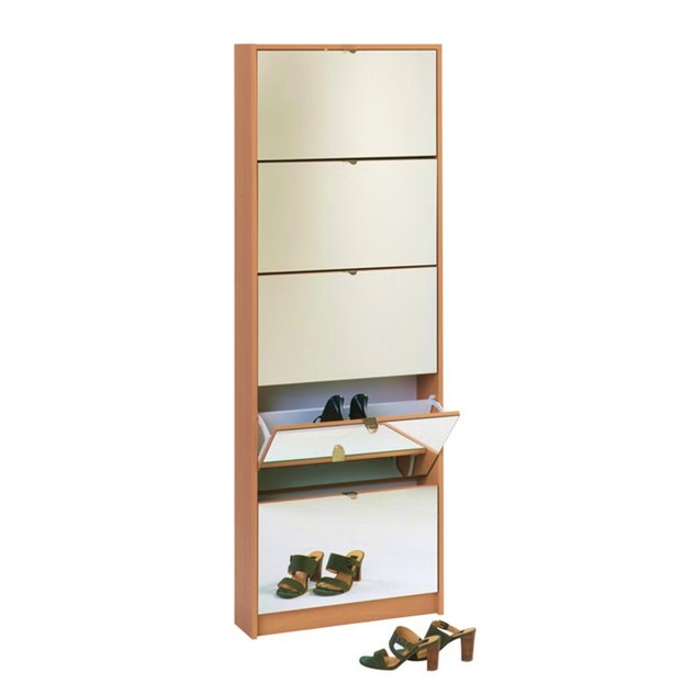 Meuble chaussure miroir conforama