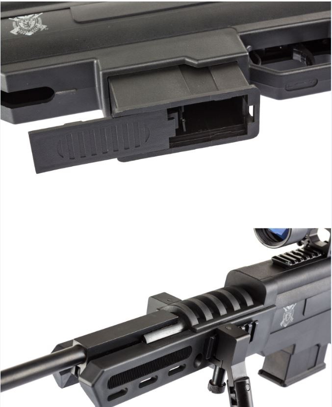Carabine à plombs black ops sniper tactical cal.4,5mm