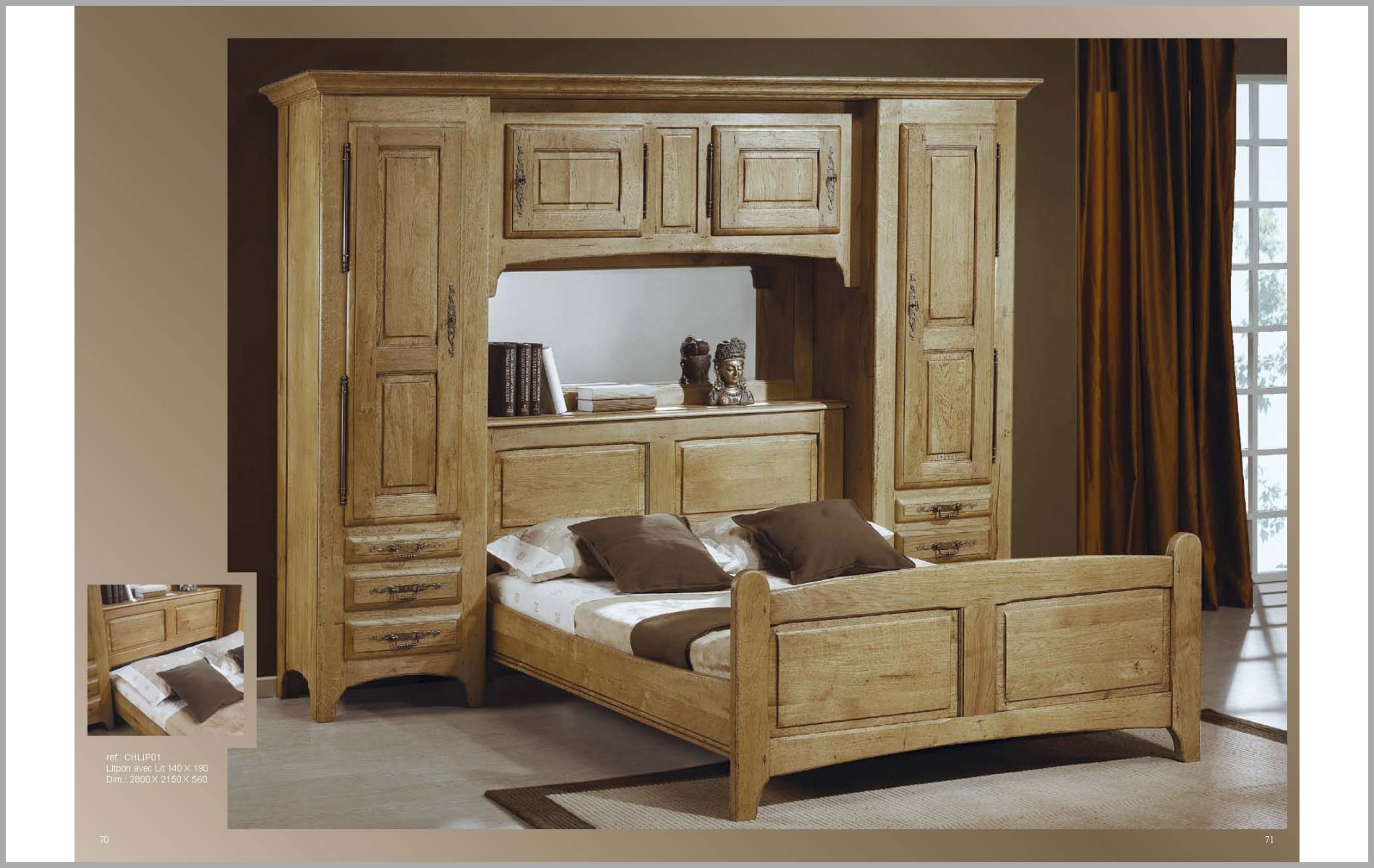 Armoire pont conforama