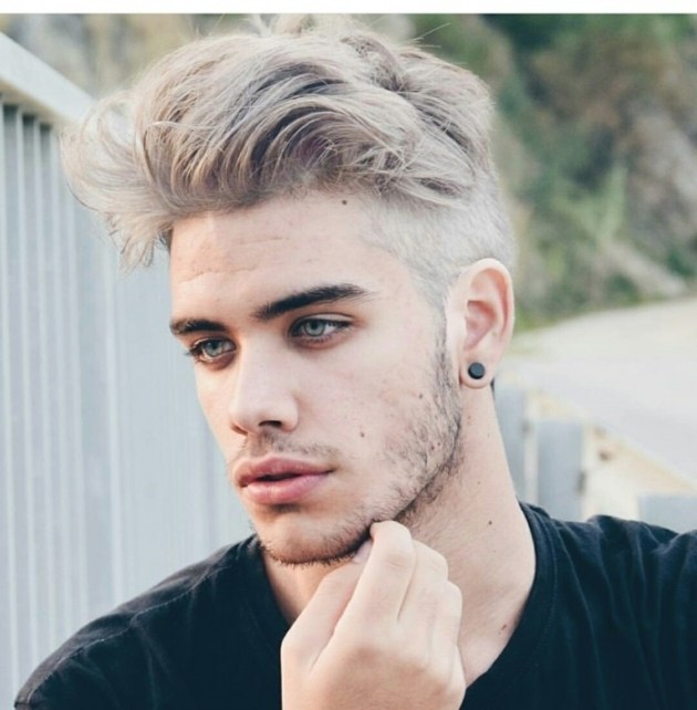 Coupe de cheveux homme couleur