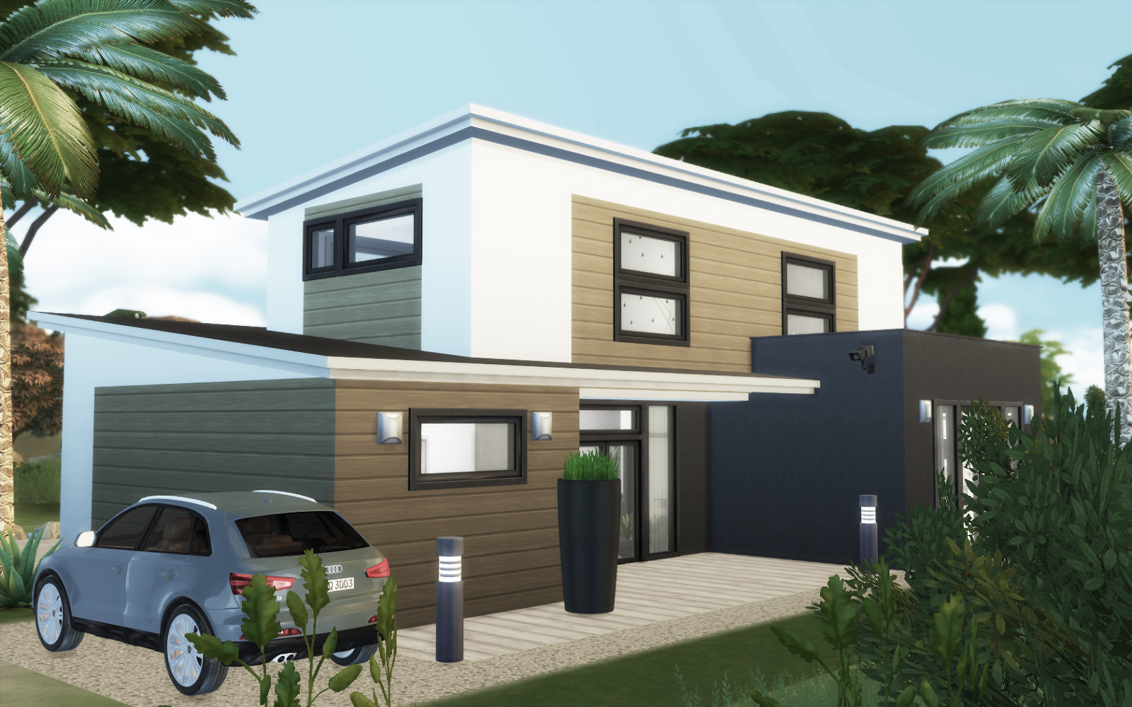 Maison design sims 4