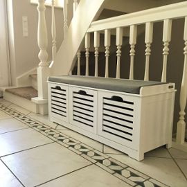 Meuble chaussure banquette