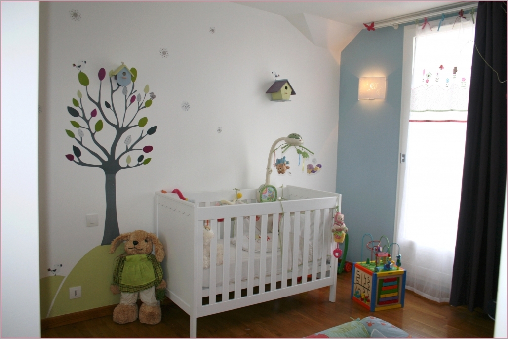 Rideau chambre bébé mixte