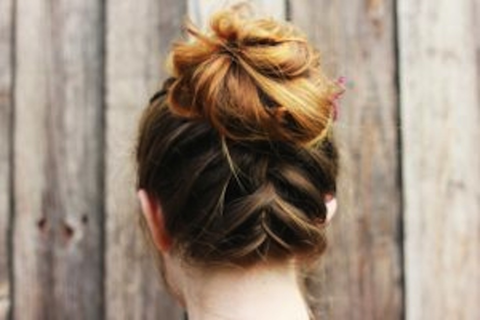 Natte chignon