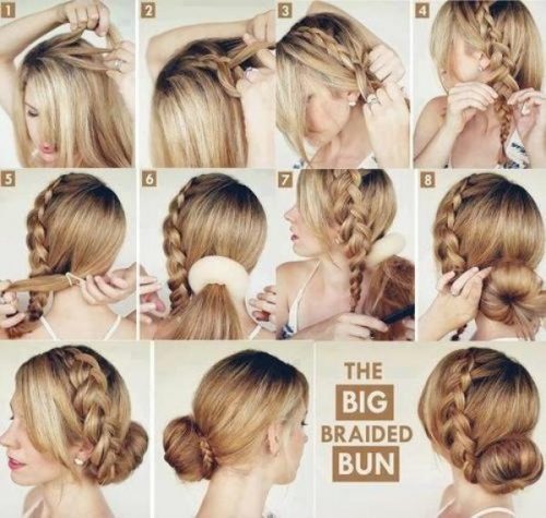 Tuto coiffure bun