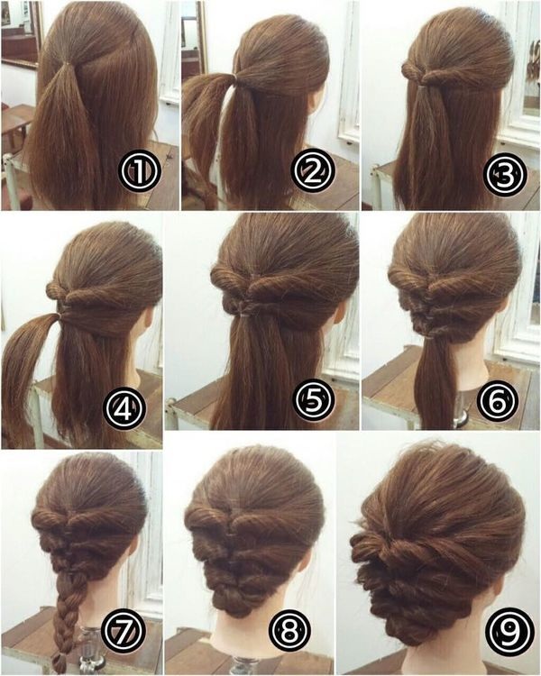 Chignon tuto