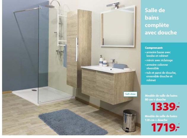 Meubles salle de bain allibert